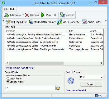 convert mp3 to m4b