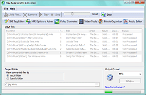 free online m4a to mp3 converter for mac
