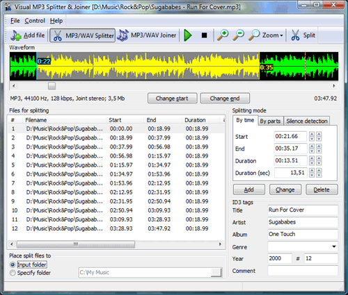 goochelaar musical Het beste Free Download Visual MP3 Splitter & Joiner 6.0