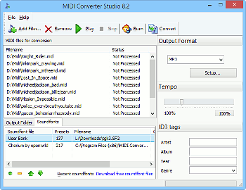 MIDI Converter Studio
