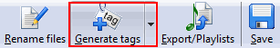 Generate tags